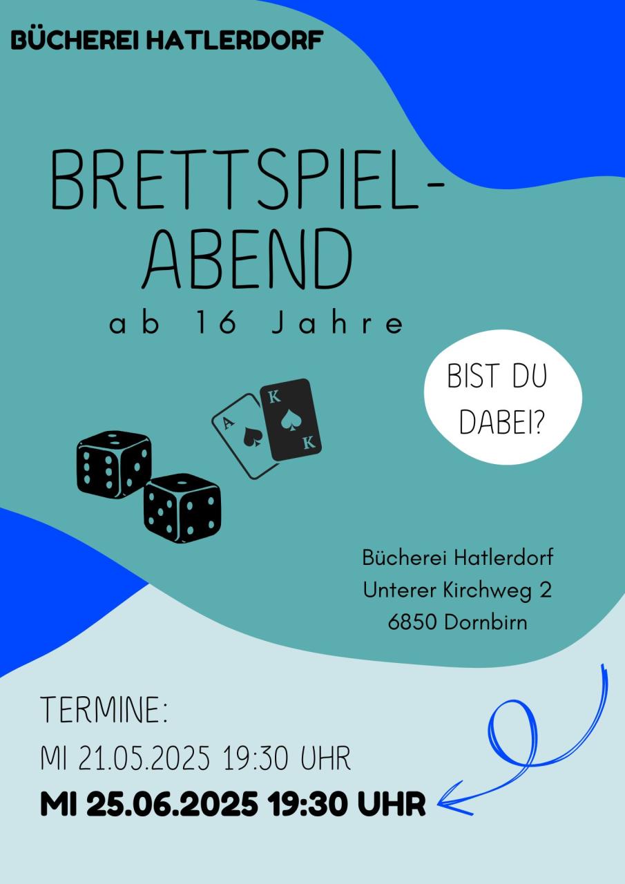 Flyer Brettspielabend