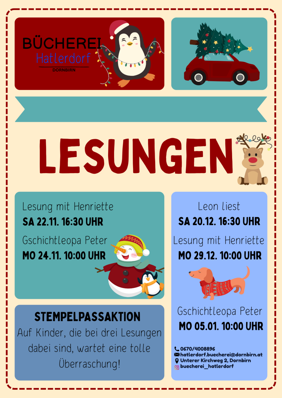 Flyer Lesungen