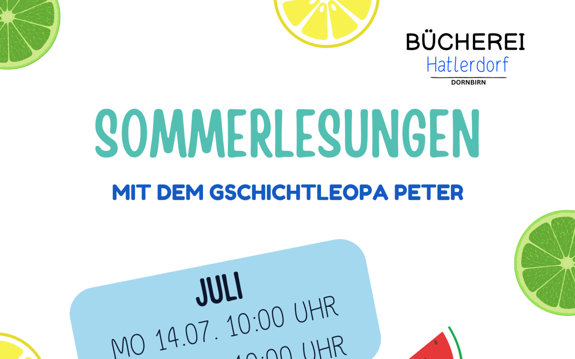 Sommerlesungen