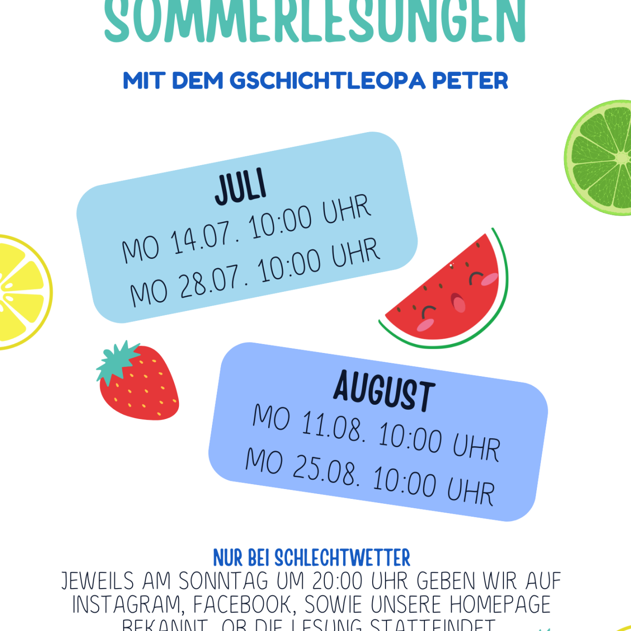 Sommerlesungen